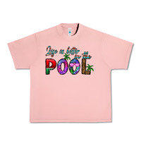 Salmon life is better İn the pool Urban Heavy Tee - CowhideDigitalArt