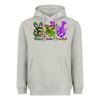 Moon Dust peace love crawfish Heavyweight Hoodie - NancyCooperArtShop