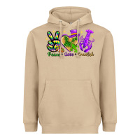 Mushroom peace love crawfish Heavyweight Hoodie - NancyCooperArtShop