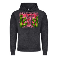 Vintage Black valentine's day cactus background Vintage Hoodie - JahusDesignShop