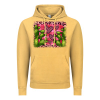 Vintage Mustard valentine's day cactus background Vintage Hoodie - JahusDesignShop
