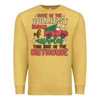 Antique Gold home of the jollıest bunch of assholes thıs sıd Premium Sweatshirt - MaliasSmallBusiness
