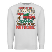 Dove Grey home of the jollıest bunch of assholes thıs sıd Premium Sweatshirt - MaliasSmallBusiness