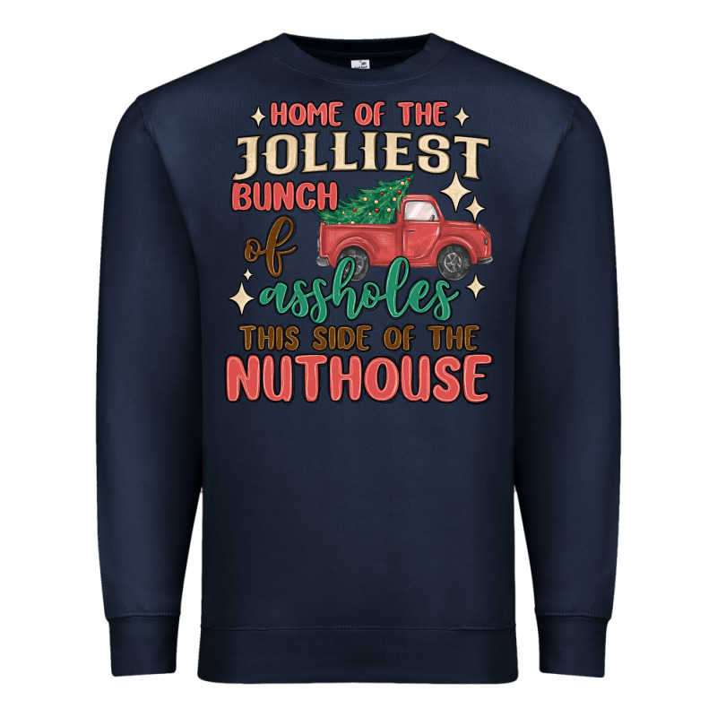 Home Of The Jollıest Bunch Of Assholes Thıs Sıd Premium Sweatshirt by MaliasSmallBusiness | Teevron