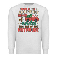 Oatmeal Heather home of the jollıest bunch of assholes thıs sıd Premium Sweatshirt - MaliasSmallBusiness