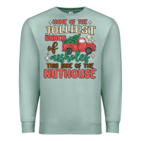 Seafoam home of the jollıest bunch of assholes thıs sıd Premium Sweatshirt - MaliasSmallBusiness
