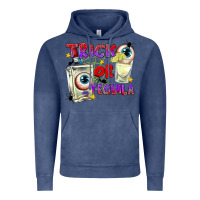 Vintage Denim Trick or Tequila Vintage Hoodie - texasbilliewilder
