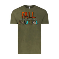 Vintage Olive Fall Is Proof That Change Is Beautiful Vintage Tee - CowhideDigitalArt