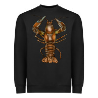 Black crawfish Heavyweight Sweatshirt - FaDigitalArtStudio