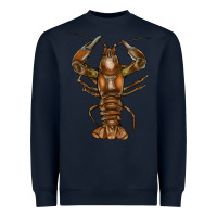 Navy crawfish Heavyweight Sweatshirt - FaDigitalArtStudio