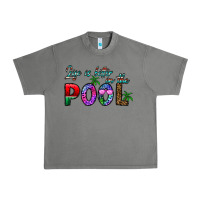 Tornado life is better İn the pool Urban Heavy Tee - CowhideDigitalArt