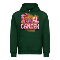 Forest Green heal cancer for nothing is impossible with god Urban Hoodie - NancyCooperArtShop