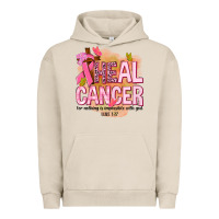 Pigment French Oak heal cancer for nothing is impossible with god Urban Hoodie - NancyCooperArtShop