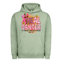 Pigment Oil Green heal cancer for nothing is impossible with god Urban Hoodie - NancyCooperArtShop