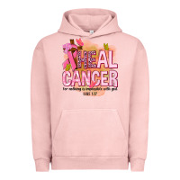 Pigment Salmon heal cancer for nothing is impossible with god Urban Hoodie - NancyCooperArtShop