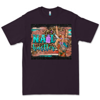 Plum nail hustler tumbler Premium Tee - BarkalooDesign