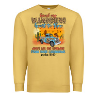Antique Gold bind my wandering heart to thee Premium Sweatshirt - MaliasSmallBusiness