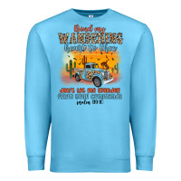 Ocean Blue bind my wandering heart to thee Premium Sweatshirt - MaliasSmallBusiness