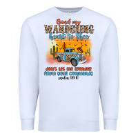 White bind my wandering heart to thee Premium Sweatshirt - MaliasSmallBusiness