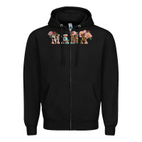 Black Western Floral Mama Zipper Hoodie - LillyAllenDesigns