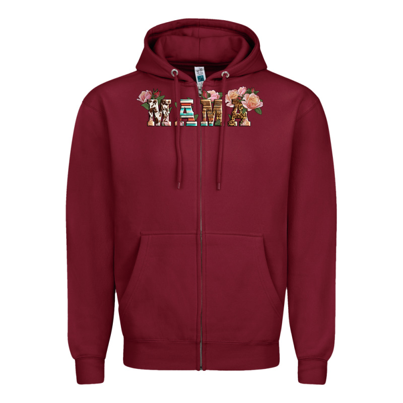 Western Floral Mama Zipper Hoodie by LillyAllenDesigns | Teevron