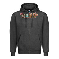 Charcoal Heather Western Floral Mama Zipper Hoodie - LillyAllenDesigns