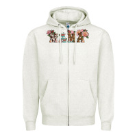 Oatmeal Heather Western Floral Mama Zipper Hoodie - LillyAllenDesigns