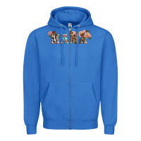 True Royal Western Floral Mama Zipper Hoodie - LillyAllenDesigns