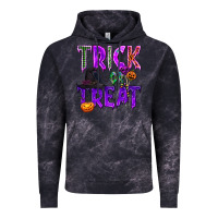 Cloud Black Trick or Treat Vintage Hoodie - texasbilliewilder