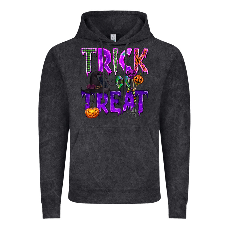 Trick Or Treat Vintage Hoodie by texasbilliewilder | Teevron