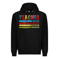 Black teacher Premium Hoodie - Artiststas