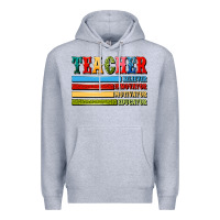 Heather Grey teacher Premium Hoodie - Artiststas