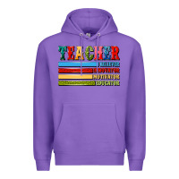 Purple teacher Premium Hoodie - Artiststas