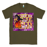 Army Green in a world full of princesses be a witch tumbler Classic Tee - BundleAndBundleShop
