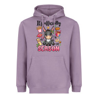 Lavender its officially season Heavyweight Hoodie - MaliasSmallBusiness