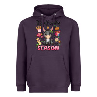Plum its officially season Heavyweight Hoodie - MaliasSmallBusiness