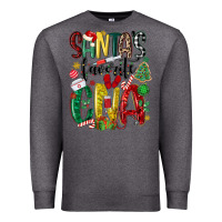 Charcoal Heather santas favorite cna nurse Premium Sweatshirt - MaliasSmallBusiness
