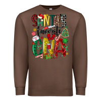 Chestnut santas favorite cna nurse Premium Sweatshirt - MaliasSmallBusiness