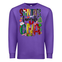 Purple santas favorite cna nurse Premium Sweatshirt - MaliasSmallBusiness