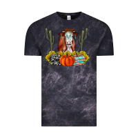 Cloud Black Fall Cow Vintage Tee - CowhideDigitalArt