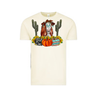 Vintage Arctic Fall Cow Vintage Tee - CowhideDigitalArt