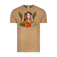 Vintage Camel Fall Cow Vintage Tee - CowhideDigitalArt