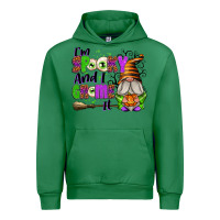 Emerald I'm Spooky and I Gnome It Urban Hoodie - texasbilliewilder