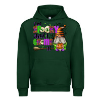 Forest Green I'm Spooky and I Gnome It Urban Hoodie - texasbilliewilder