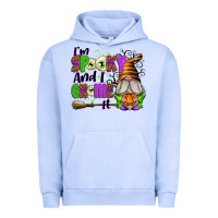 Pigment Grape Ice I'm Spooky and I Gnome It Urban Hoodie - texasbilliewilder