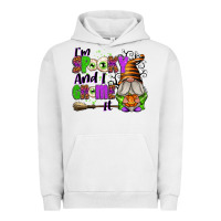 Pigment Lunar Rock I'm Spooky and I Gnome It Urban Hoodie - texasbilliewilder