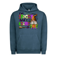 Pigment Midnight Navy I'm Spooky and I Gnome It Urban Hoodie - texasbilliewilder