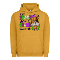 Pigment Peanut Butter I'm Spooky and I Gnome It Urban Hoodie - texasbilliewilder