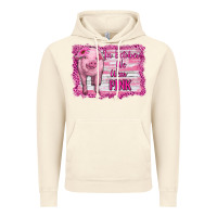 Vintage Artic in october we wear pink pig Vintage Hoodie - RanaPortraitStore
