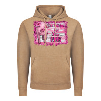 Vintage Coffee in october we wear pink pig Vintage Hoodie - RanaPortraitStore